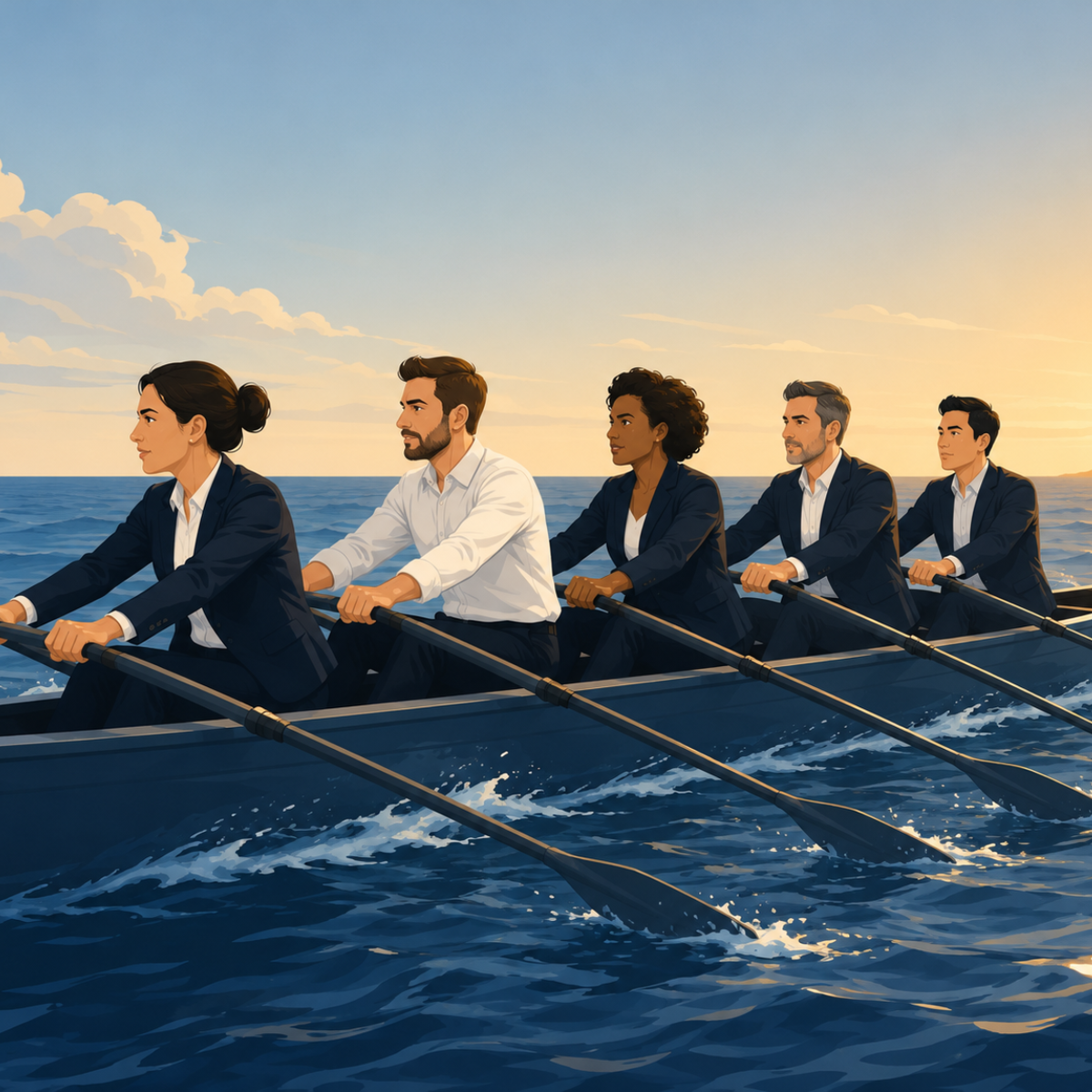 Getting Your Leadership Team to Row in the Same Direction